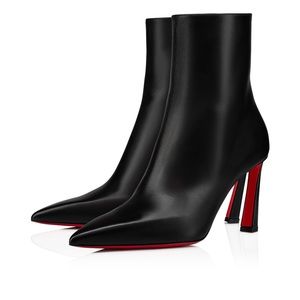 Christian Louboutin Black Booties Heel 85 mm Size 38